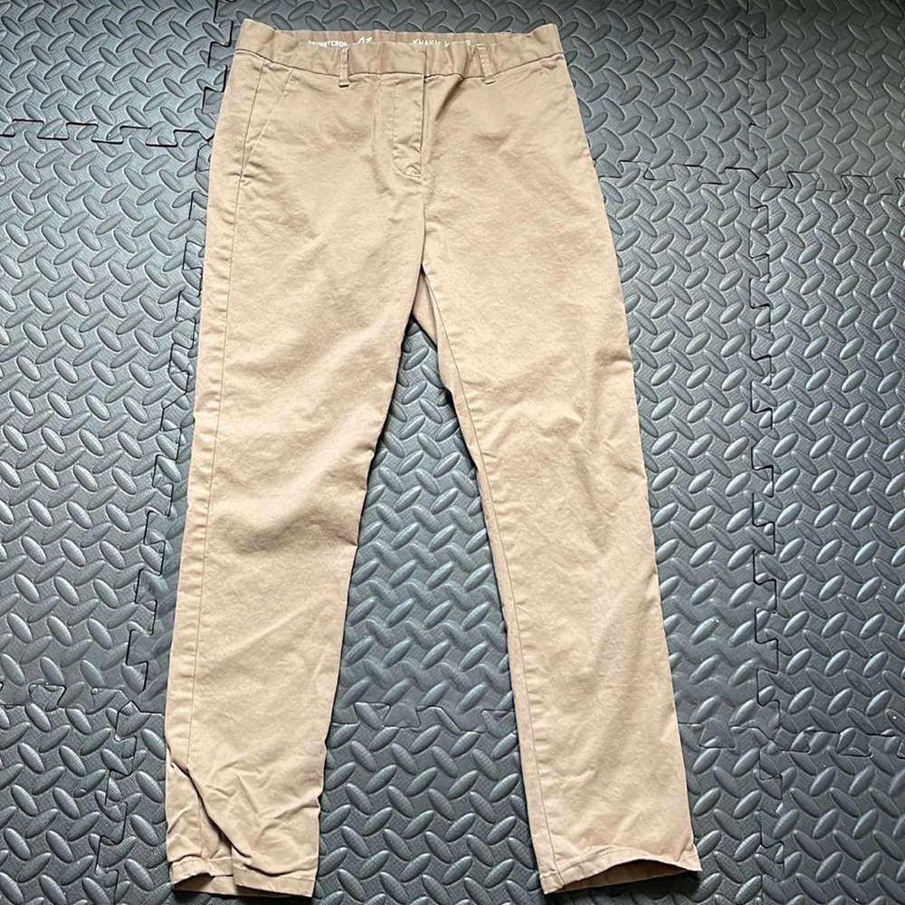 Gap Skinny Crop Khakis